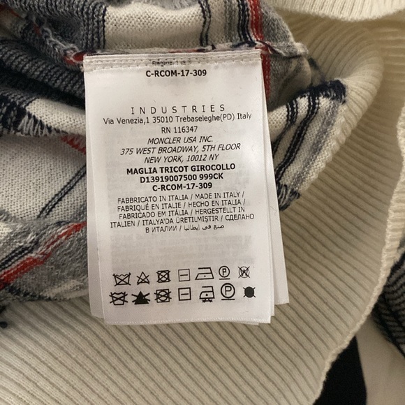 Moncler Gamme Bleu Cashmere Crewneck Sweater - Picture 6 of 9